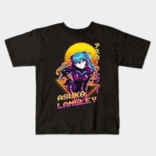 asuka langley Kids T-Shirt